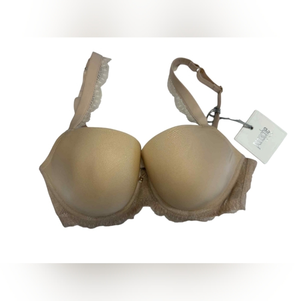 Panache Black NWT Ardour TShirt Bra Nude Size 32E